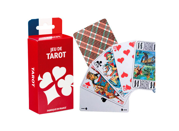 TAROT NATIONAL 78C. ETUI CARTON (6)