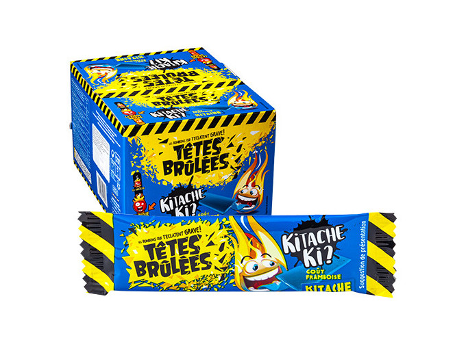 TETES BRULEES BTE 150 STICKS 10G FRAMBOISE KITACHE