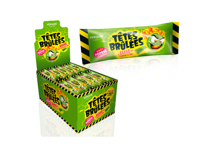 TETES BRULEES BTE 150 STICKS 10G POMME