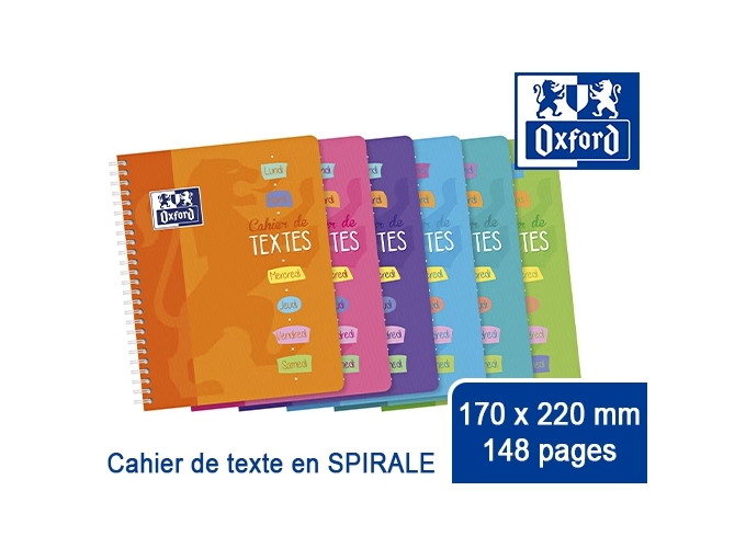 TEXTE SPIRALE OXFORD POLYPRO SEYES 148P 17X22 (10)
