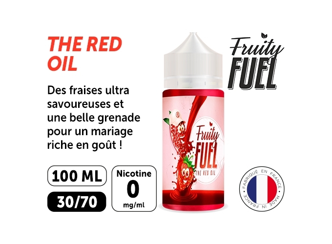 THE RED OIL 100 ML FUEL LIQUIDE