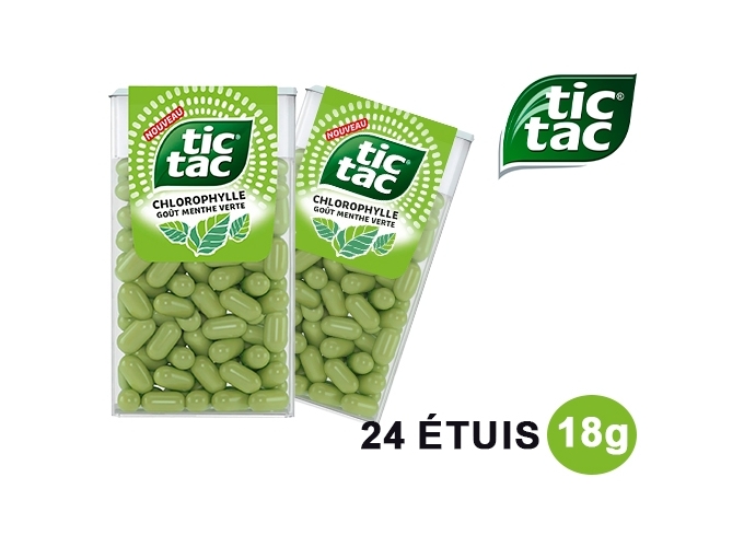 TIC TAC ETUI 18g CHLOROPHYLLE (24)