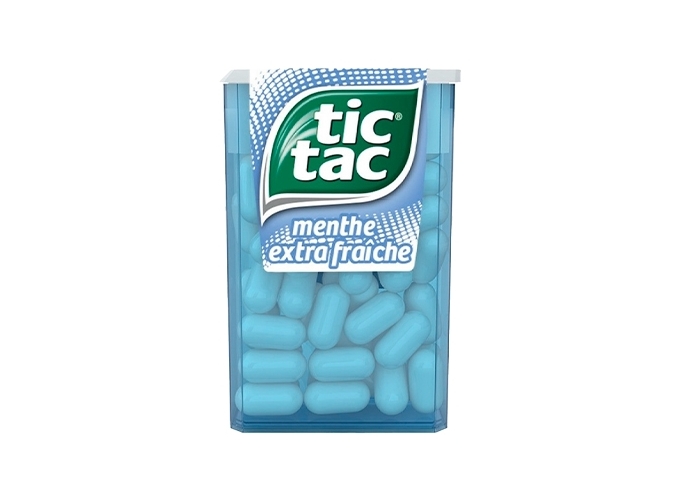 TIC TAC ETUI 18g MENTHE EXTRA FRAICHE (24)
