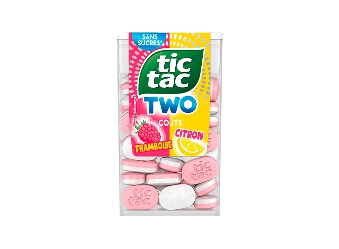 TIC TAC TWO T100 FRAMBOISE CITRON (24)