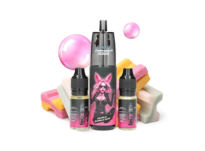 TORNADO DOUBLE BUBBLE 15 K 2 FLACONS 10ml 2% (10)