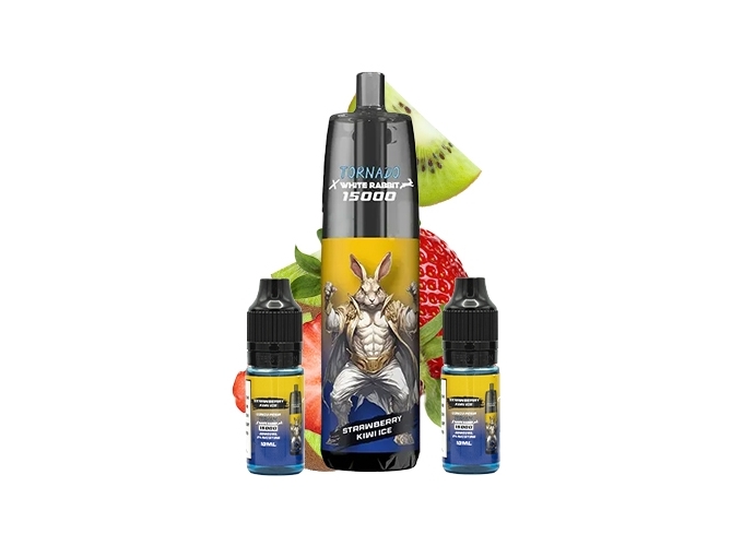 TORNADO FRAISE KIWI ICE 15 K 2 FLACONS 2% (10)