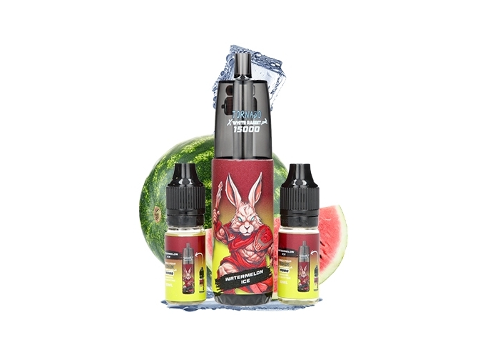 TORNADO PASTEQUE ICE 15 K   2 FLACONS 10ml 1% (10)