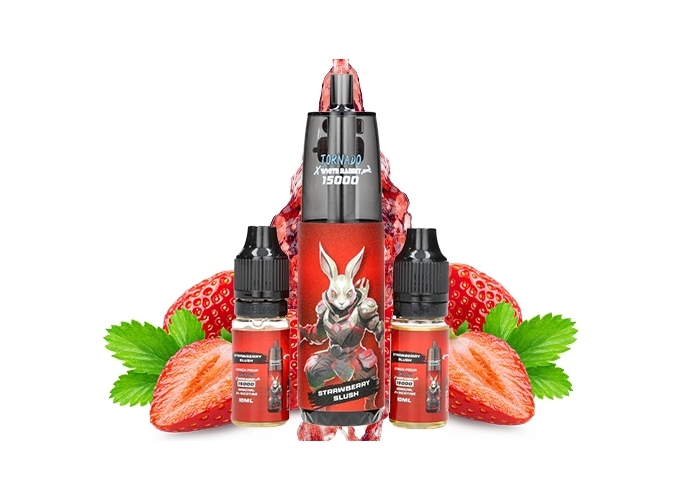 TORNADO STRAWBERRY SLUSH 15 K 2 FLACONS 2% (10)