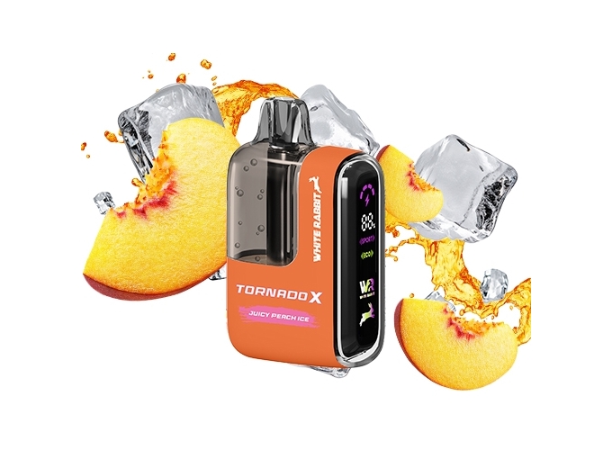 TORNADO X 25K JUICY PEACH ICE 10ml 2% (5)