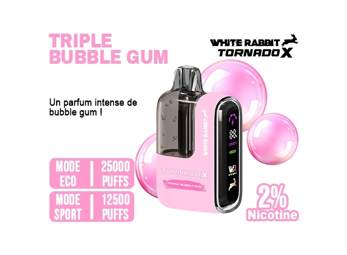 TORNADO X 25K TRIPLE BUBBLE GUM 10ml 2% (5)