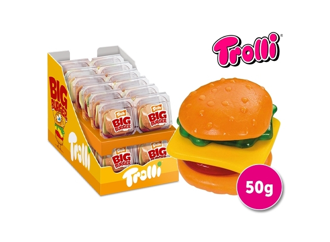 TROLLI BIG BURGER 50gr (24)