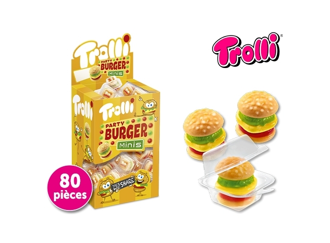 TROLLI BTE  80 pcs   BURGER  (1)
