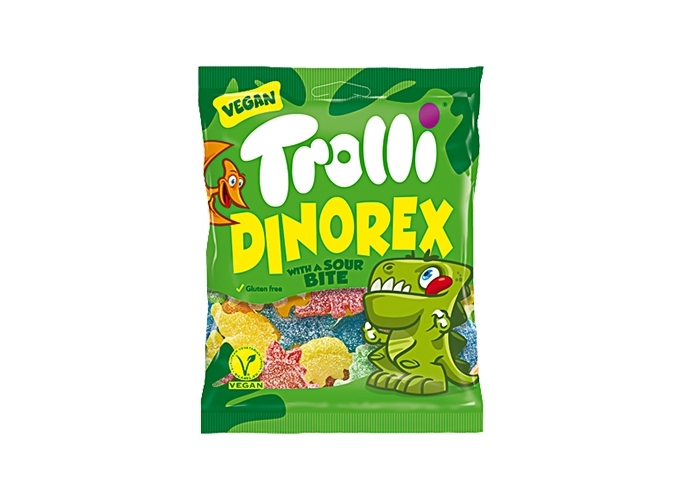 TROLLI SACH. 100g DINO REX (24)