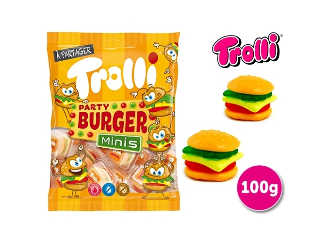 TROLLI SACH. 100g MINI BURGER (10)