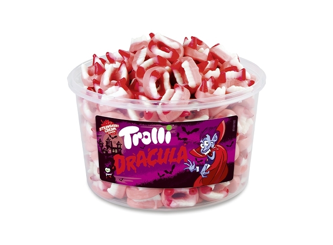 TROLLI TUBO  150 pcs  DRACULA  8.7 9g (1)