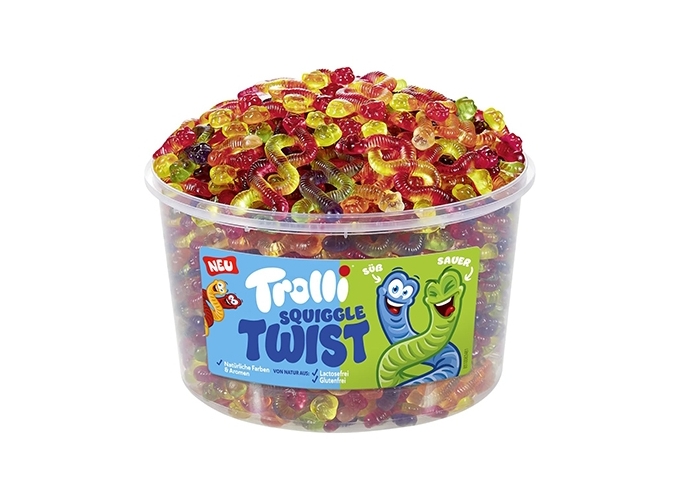 TROLLI TUBO  150 pcs  SQUIGGLE TWIST (1)