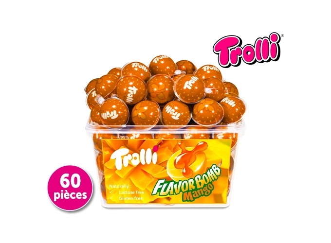 TROLLI TUBO  60 pcs  FLAVOR BOMB MANGO (1)
