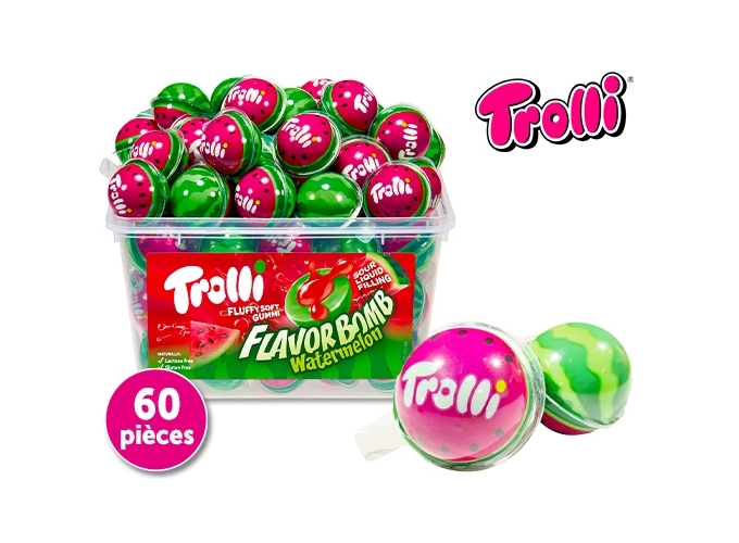 TROLLI TUBO  60 pcs  WATERMELON SPLASH (1)