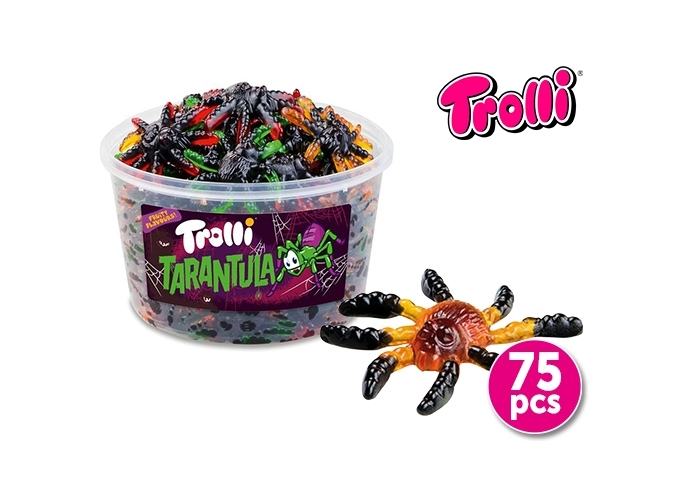 TROLLI TUBO 75 pcs  TARENTULA  (1)