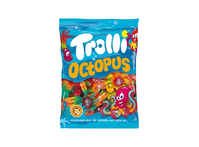 TROLLI VRAC 1.0Kg POULPY 12.5g  (1)