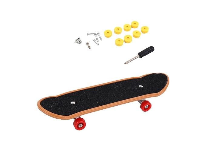 TROTTIFUN SKATEBOARD LUMINEUX 9.5cm (COLIS 24p)