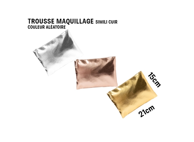 TROUSSE MAQUILLAGE SIMILI CUIR METALLISE 3C (1)