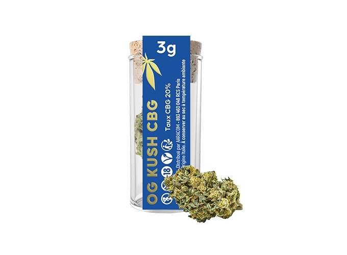 TUBE VERRE OG KUSH 3G  (BOITE DE 6)