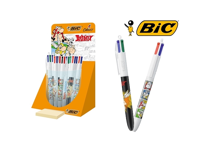 TUBO 30 BIC 4 COULEURS ASTERIX 3 MODELES ASS. (1)