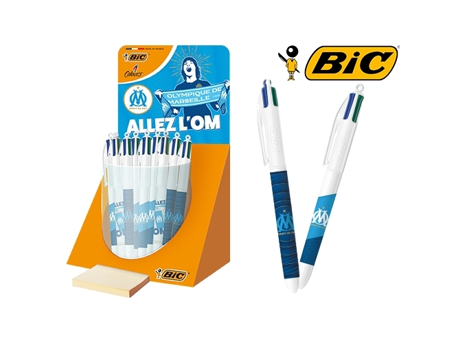 TUBO 30 BIC 4 COULEURS OM 3 MODELES ASS. (1)