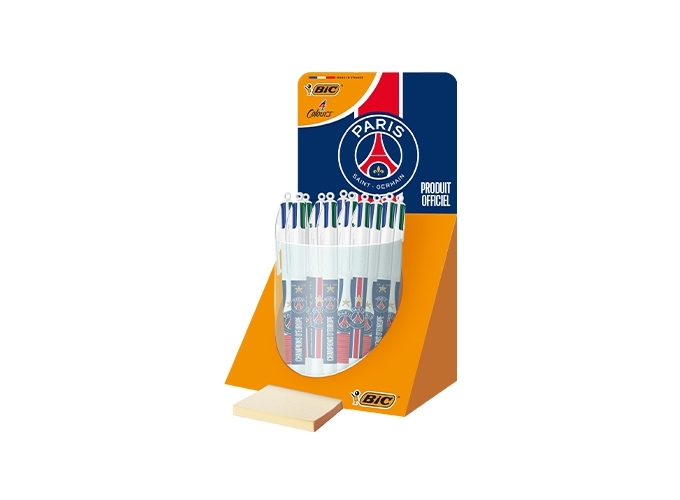 TUBO 30 BIC 4 COULEURS PSG 3 MODELES ASS. (1)