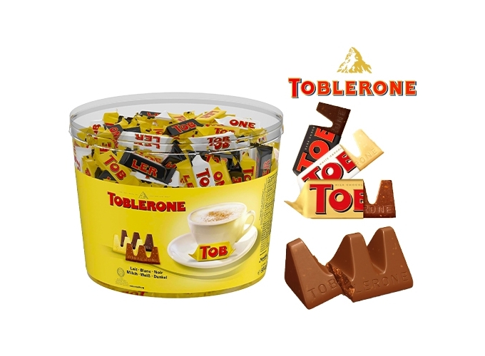 TUBO TOBLERONE TINY 904gr (113 uvc- 3 ref ass.)