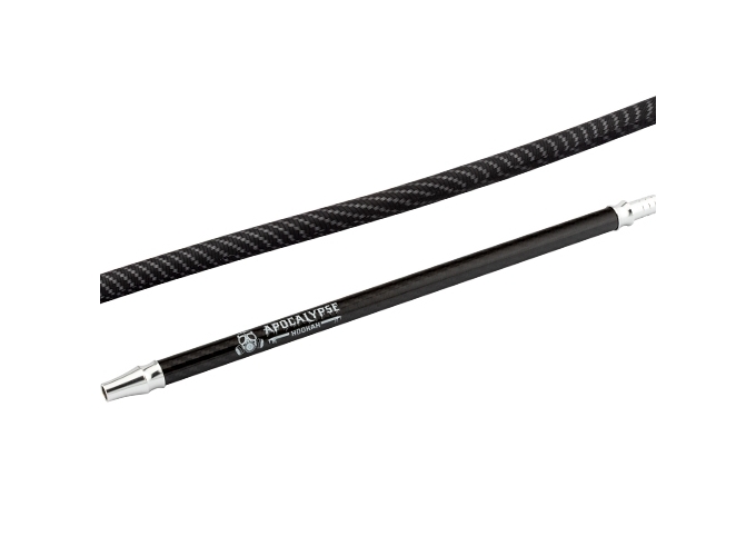 TUYAU SILICON   REVET. ET MANCHE CARBONE NOIR