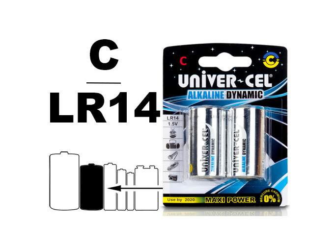UNIVER-CEL BL.2  LR14 ALCALINE (12)