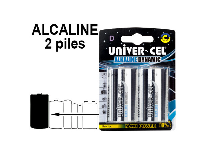 UNIVER-CEL BL.2  LR20 ALCALINE (12)