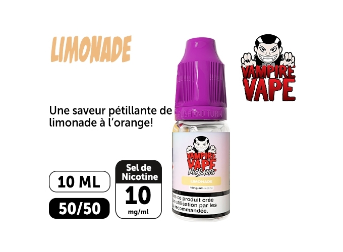 VAMPIRE VAP SALT LIMONADE 10 MG ML
