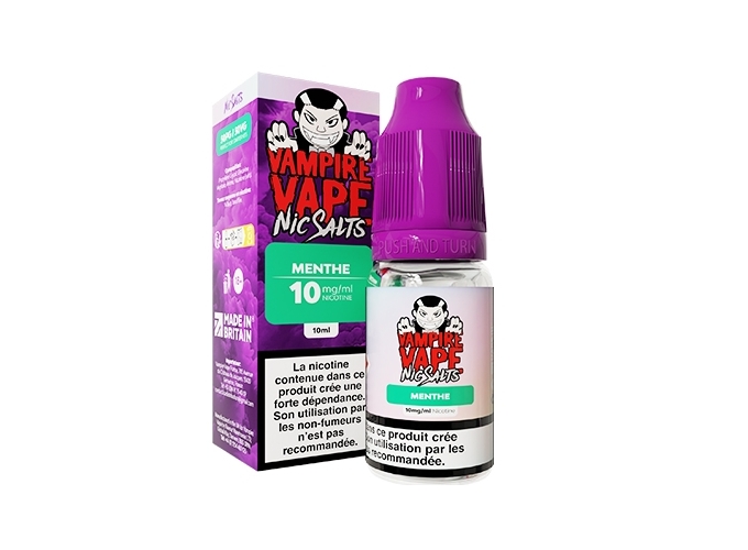 VAMPIRE VAP SALT MENTHE 10 MG ML