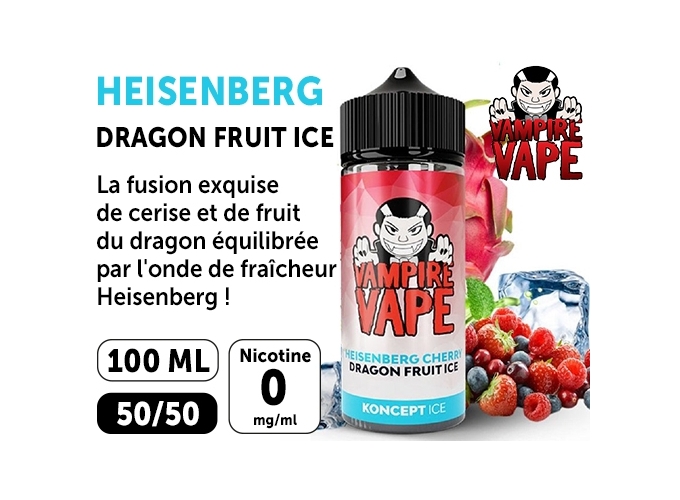 VAMPIRE VAPE 100ml HEISENBERG DRAGON CERISE 00 MG