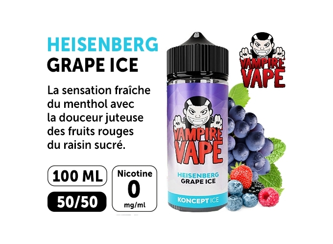 VAMPIRE VAPE 100ml HEISENBERG RAISIN 00 MG ML (1)