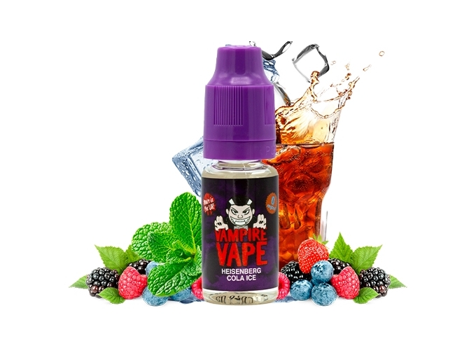 VAMPIRE VAPE 10ml HEISENBERG COLA 00MG ML