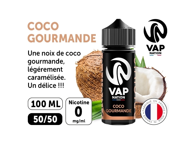 VAP NATION 100ML COCO GOURMANDE 00 MG
