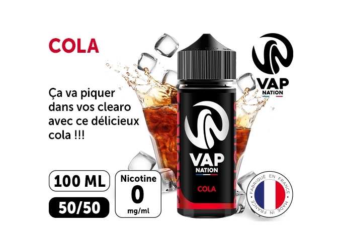 VAP NATION 100ml COLA 00 MG