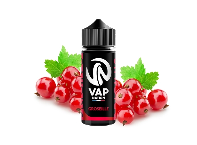 VAP NATION 100ml GROSEILLE 00 MG ML