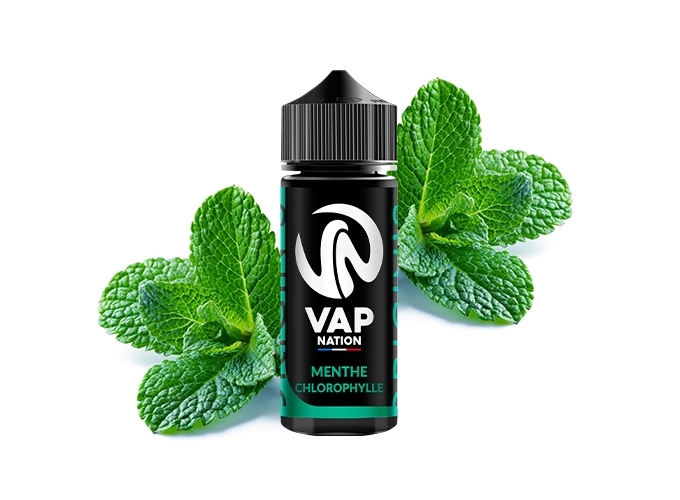 VAP NATION 100ml  MENTHE CHLOROPHYLLE 00MG