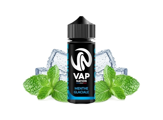 VAP NATION 100ml  MENTHE GLACIALE 00MG