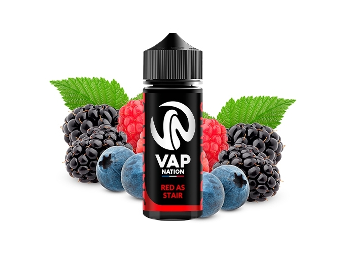 VAP NATION 100ml RED ASTAIRE  00MG