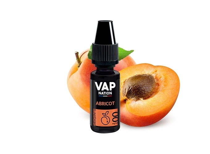 VAP NATION 10ml ABRICOT 00 MG