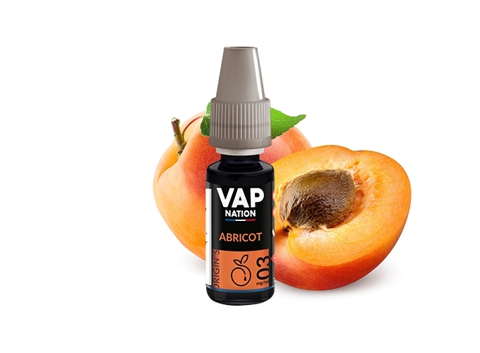 VAP NATION 10ml ABRICOT 03 MG