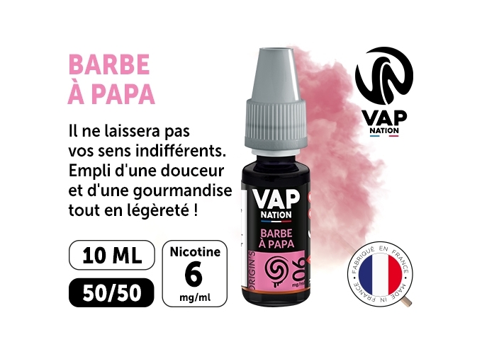 VAP NATION 10ml BARBE A PAPA 06 MG