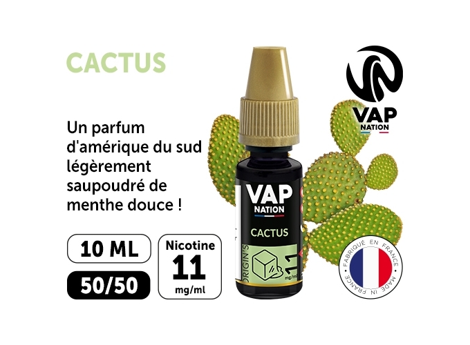 VAP NATION 10ml CACTUS 11 MG ML