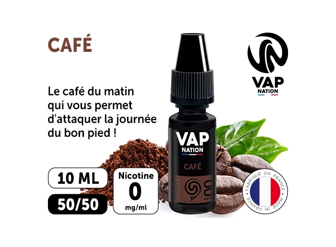 VAP NATION 10ml CAFE 00MG